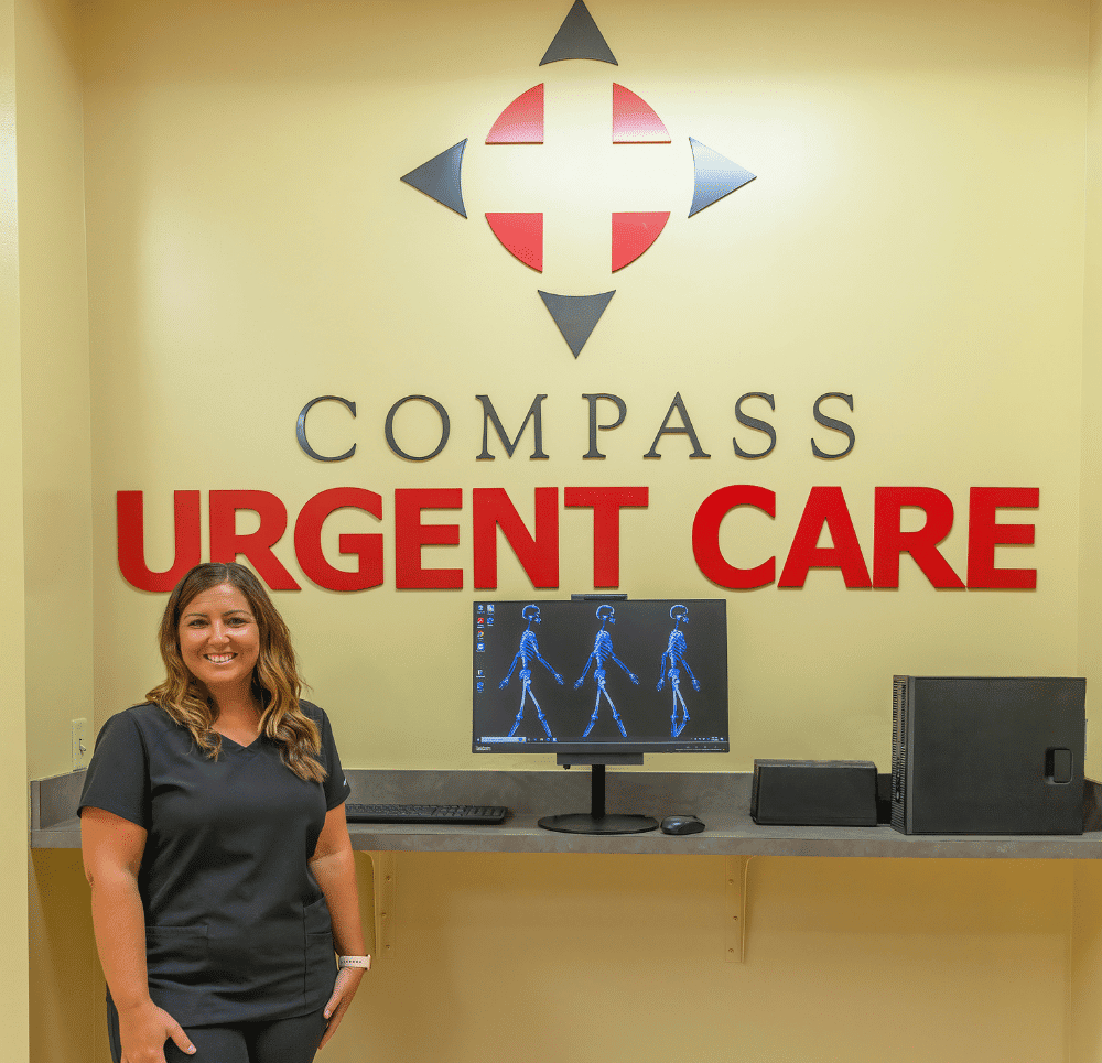 compass urgent care nurse stethoscope